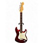 Used Fender American Professional Stratocaster with Rosewood Neck Candy Apple Red Metallic Solid Body Electric Guitar thumbnail