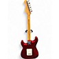 Used Fender American Professional Stratocaster with Rosewood Neck Candy Apple Red Metallic Solid Body Electric Guitar