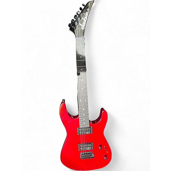 Used Jackson Dinky JS12 Metallic Red Solid Body Electric Guitar