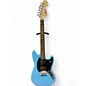Used Squier SONIC MUSTANG BLUE Solid Body Electric Guitar thumbnail