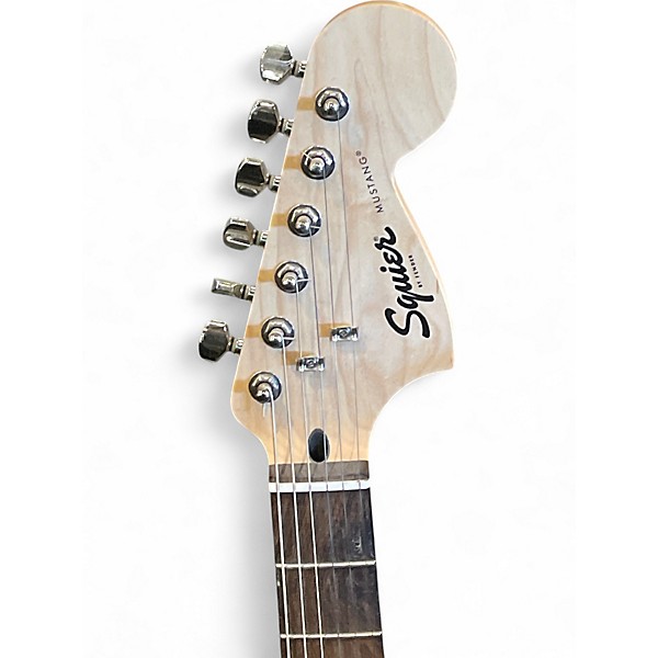 Used Squier SONIC MUSTANG BLUE Solid Body Electric Guitar