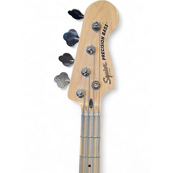 Used Squier Affinity Precision Bass Black Electric Bass Guitar