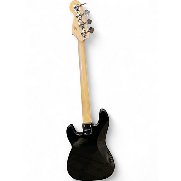 Used Squier Affinity Precision Bass Black Electric Bass Guitar