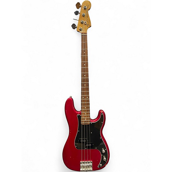 Used Fender Nate Mendel Precision Bass Red Electric Bass Guitar