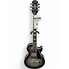 Used Epiphone Les Paul Custom Silverburst Solid Body Electric Guitar