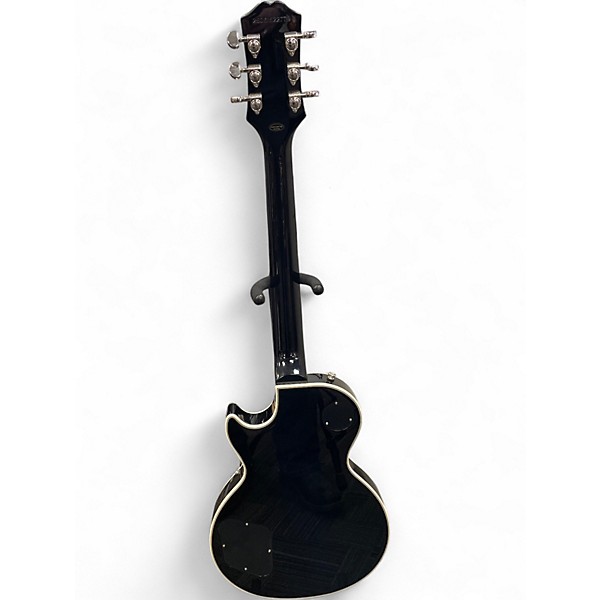 Used Epiphone Les Paul Custom Silverburst Solid Body Electric Guitar