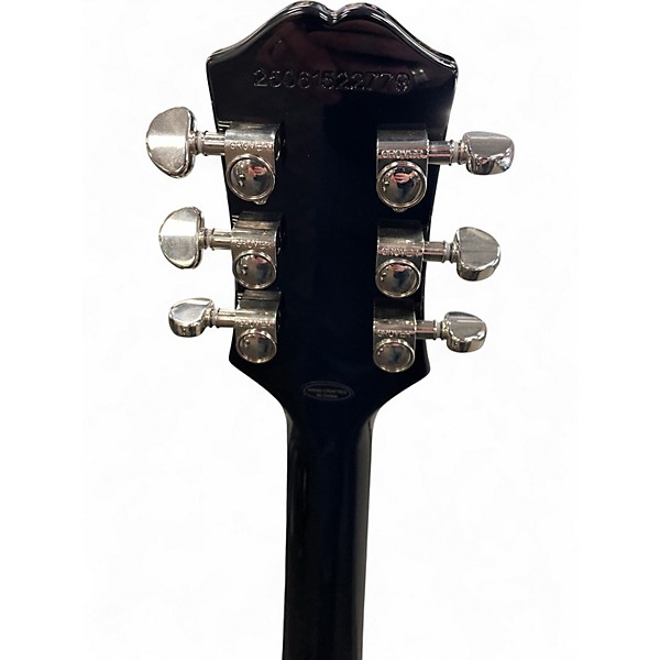 Used Epiphone Les Paul Custom Silverburst Solid Body Electric Guitar