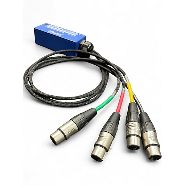 Used Radial Engineering CATAPULT MINI 4 CHANNEL BALANCED AUDIO SNAKE OVER CAT 5 Signal Processor