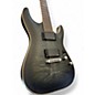 Used Schecter Guitar Research C1 Platinum Trans Black Solid Body Electric Guitar
