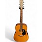 Vintage 1975 Martin D18 Natural Acoustic Guitar thumbnail