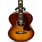 Used Gibson sj200 studio rosewood Natural Acoustic Electric Guitar