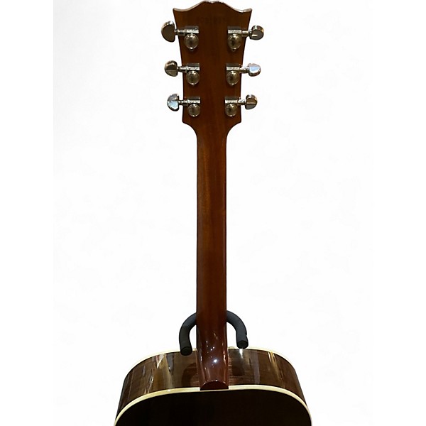 Used Gibson sj200 studio rosewood Natural Acoustic Electric Guitar