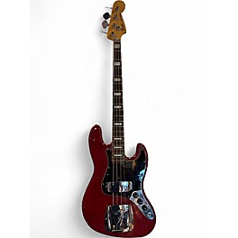 Vintage 1978 Fender 1970S Jazz Bass Red Electric Bass Guitar