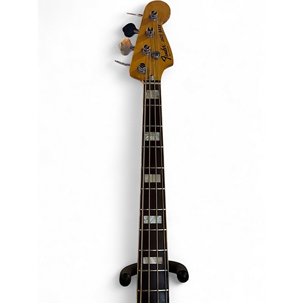 Vintage 1978 Fender 1970S Jazz Bass Red Electric Bass Guitar