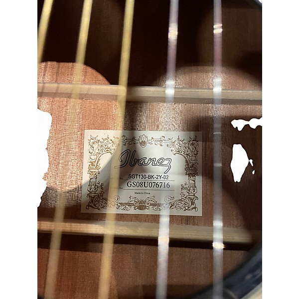 Used Ibanez SGT130 Black Acoustic Guitar