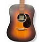 Used Martin dx2e 3 Color Sunburst Acoustic Guitar