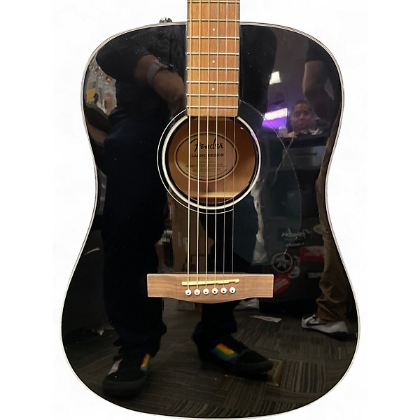 Used Fender CD60S BLACK Acoustic Guitar