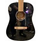 Used Fender CD60S BLACK Acoustic Guitar