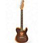 Used Fender American Acoustasonic Telecaster All Mahogany Bourbon Burst Acoustic Electric Guitar thumbnail