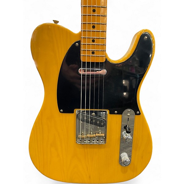 Vintage 1997 Fender 1952 Reissue Telecaster BUTTERSCOTCH Solid Body Electric Guitar