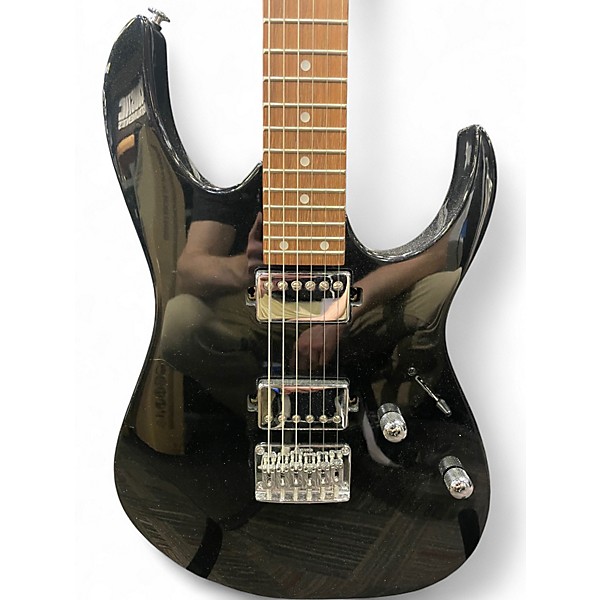 Used Ibanez GRG121SP Black Solid Body Electric Guitar