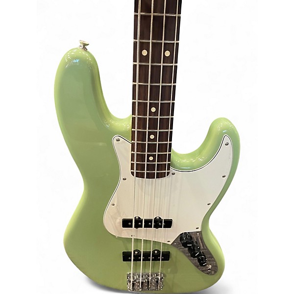 Used Fender Player II Jazz Bass Birch Green Electric Bass Guitar