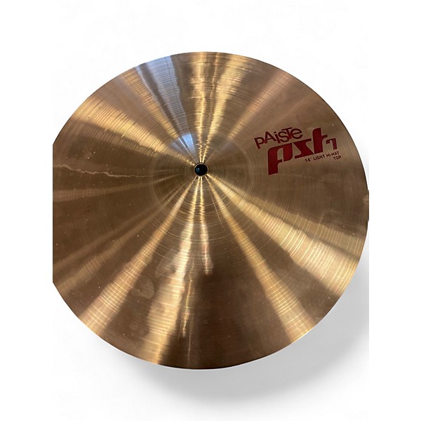 Used Paiste 14in PST7 Hi Hat Pair Cymbal