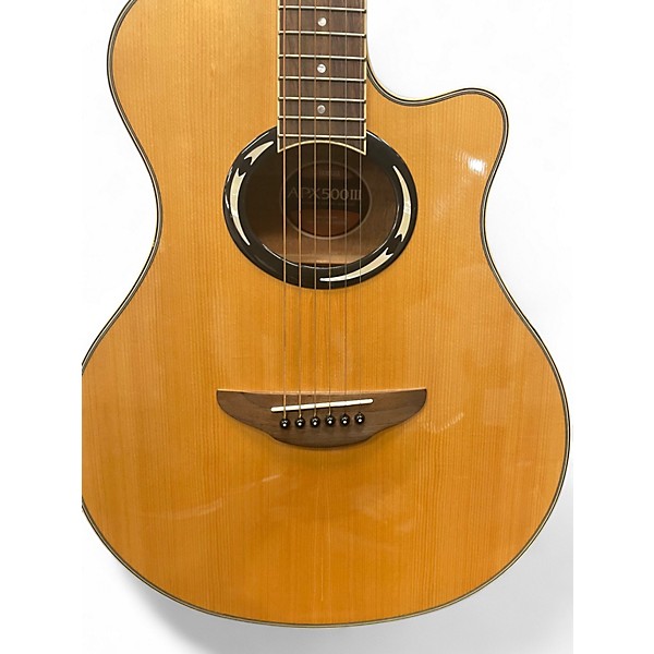 Used Yamaha APX500III Natural Acoustic Electric Guitar