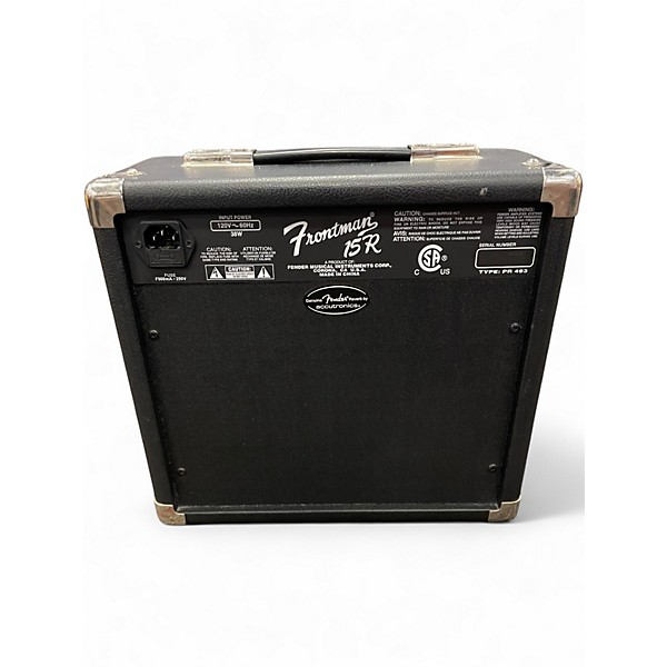 Used Fender Frontman 15R 1X8 15W Guitar Combo Amp