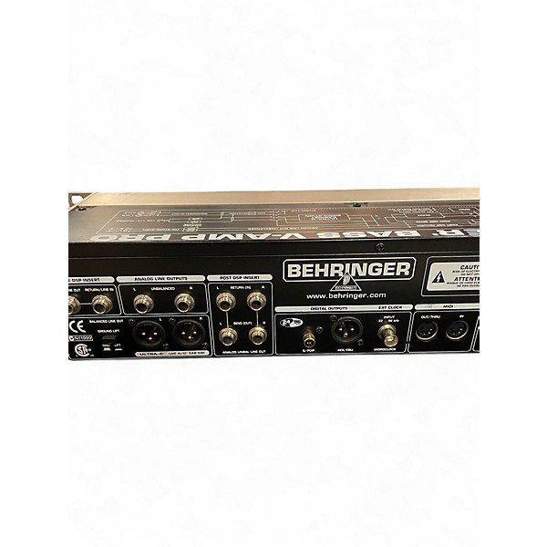Used Behringer Bass V-AMP Pro Rack Bass Effect Pedal