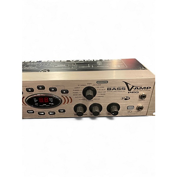 Used Behringer Bass V-AMP Pro Rack Bass Effect Pedal