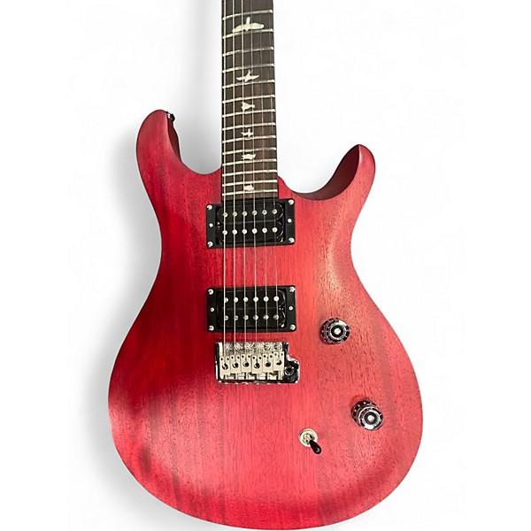 Used PRS SE CE VINTAGE CHERRY Solid Body Electric Guitar