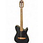 Used 2024 Ibanez TOD10N Satin Black Classical Acoustic Electric Guitar thumbnail