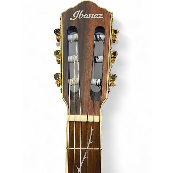 Used 2024 Ibanez TOD10N Satin Black Classical Acoustic Electric Guitar