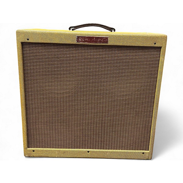 Used Victoria Victorilux 2X12 Combo tweed Tube Guitar Combo Amp