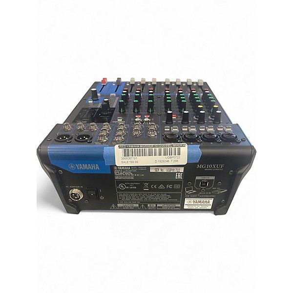 Used Yamaha MG10XUF Unpowered Mixer