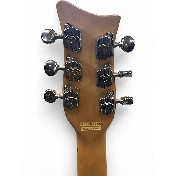 Used Danelectro DANOBLASTER  INNUENDO BLACK SPARKLE Solid Body Electric Guitar