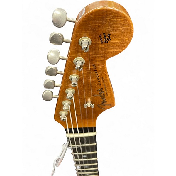 Used Fender LTD ROASTED TOMATILLO STRAT JOURNEYMAN AGED CANDY TANGERINE Solid Body Electric Guitar