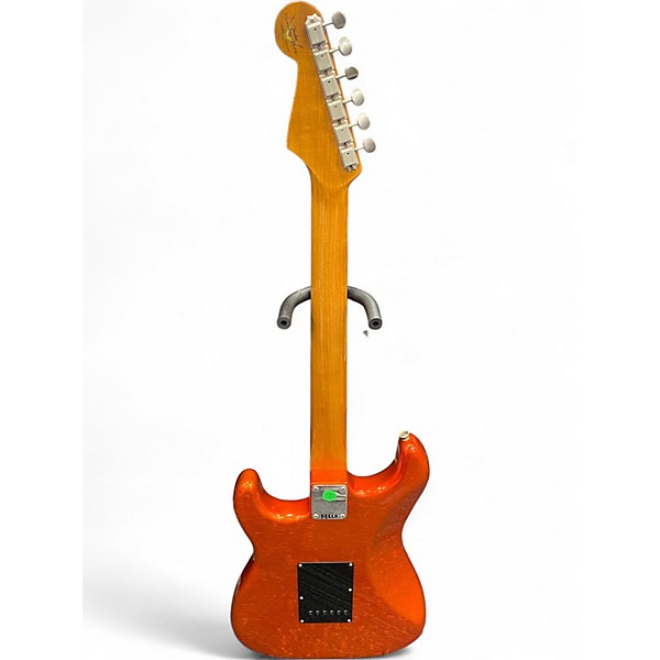 Used Fender LTD ROASTED TOMATILLO STRAT JOURNEYMAN AGED CANDY TANGERINE Solid Body Electric Guitar