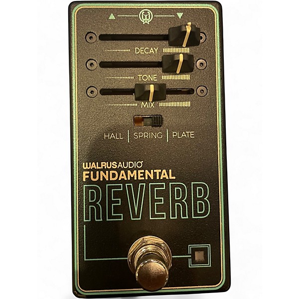 Used Walrus Audio FUNDAMENTAL REVERB Effect Pedal