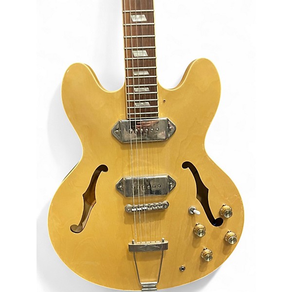 Used Epiphone Casino Natural Hollow Body Electric Guitar