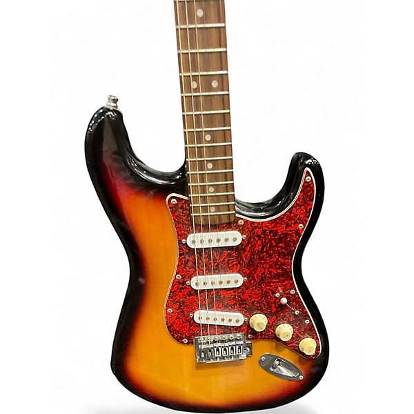 Used Squier STRAT 2 Color Sunburst Solid Body Electric Guitar