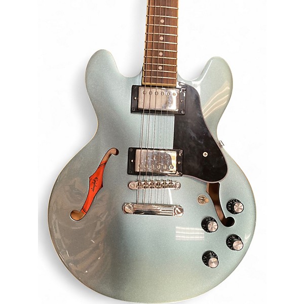 Used Epiphone ES339 Pelham Blue Hollow Body Electric Guitar