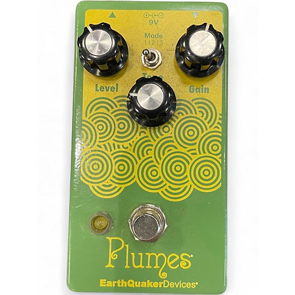 Used EarthQuaker Devices Plumes Small Signal Shredder Overdrive Effect Pedal