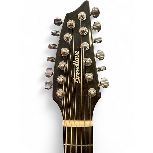 Used Breedlove pursuit ex concert ce mm 12 Brown Sunburst 12 String Acoustic Electric Guitar