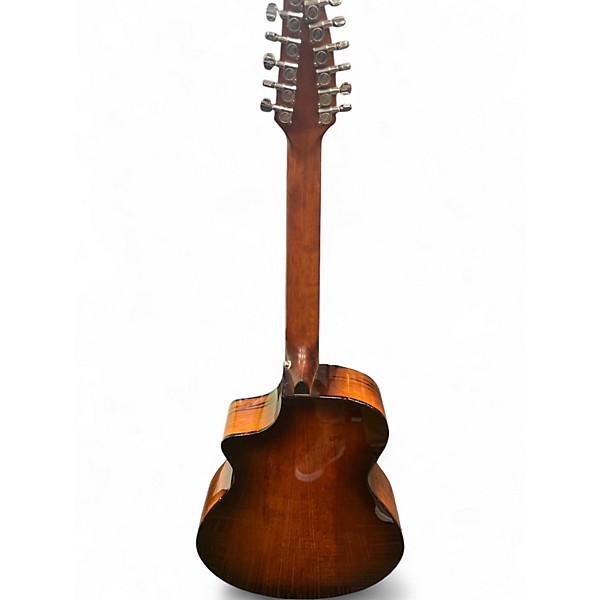 Used Breedlove pursuit ex concert ce mm 12 Brown Sunburst 12 String Acoustic Electric Guitar