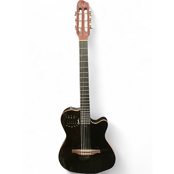 Used Godin ACS Multiac Black Acoustic Electric Guitar