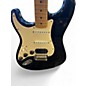 Used 2015 Fender Player Stratocaster Left Handed Black Solid Body Electric Guitar