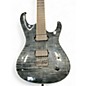 Used Jericho Guitars ELITE 6 FLAMED CHARCOAL Solid Body Electric Guitar