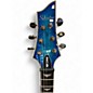 Used Schecter Guitar Research Omen Extreme 6 Blue Burst Solid Body Electric Guitar